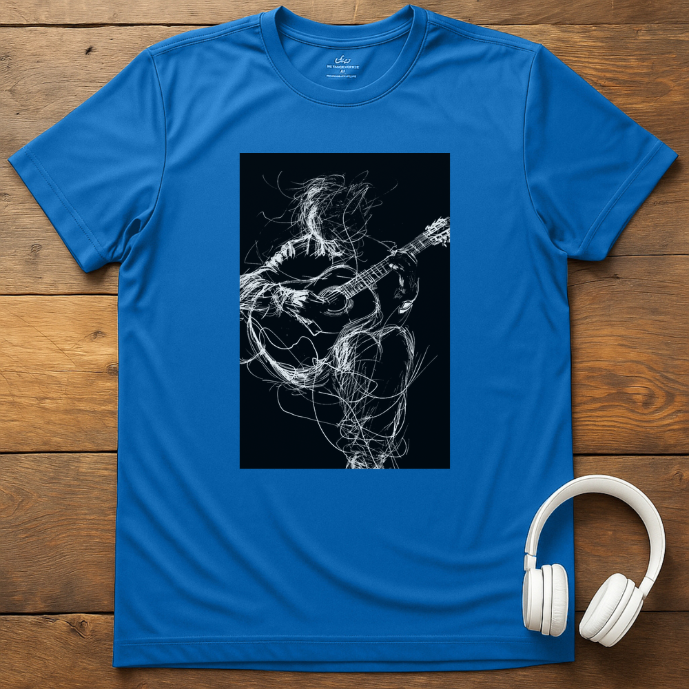 Tangled Acoustic T-Shirt - Royal
