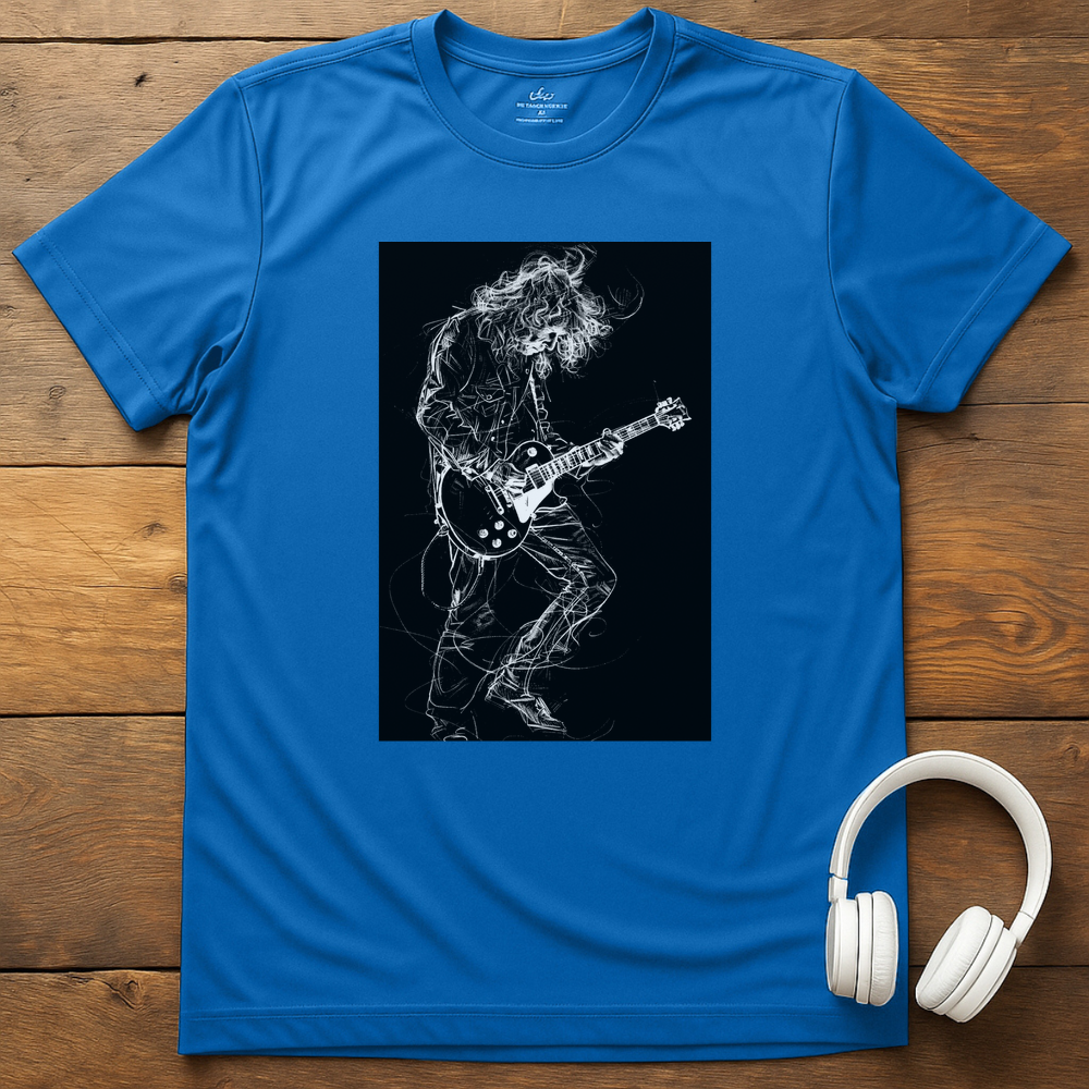 Tangled Guitarist T-Shirt - Royal
