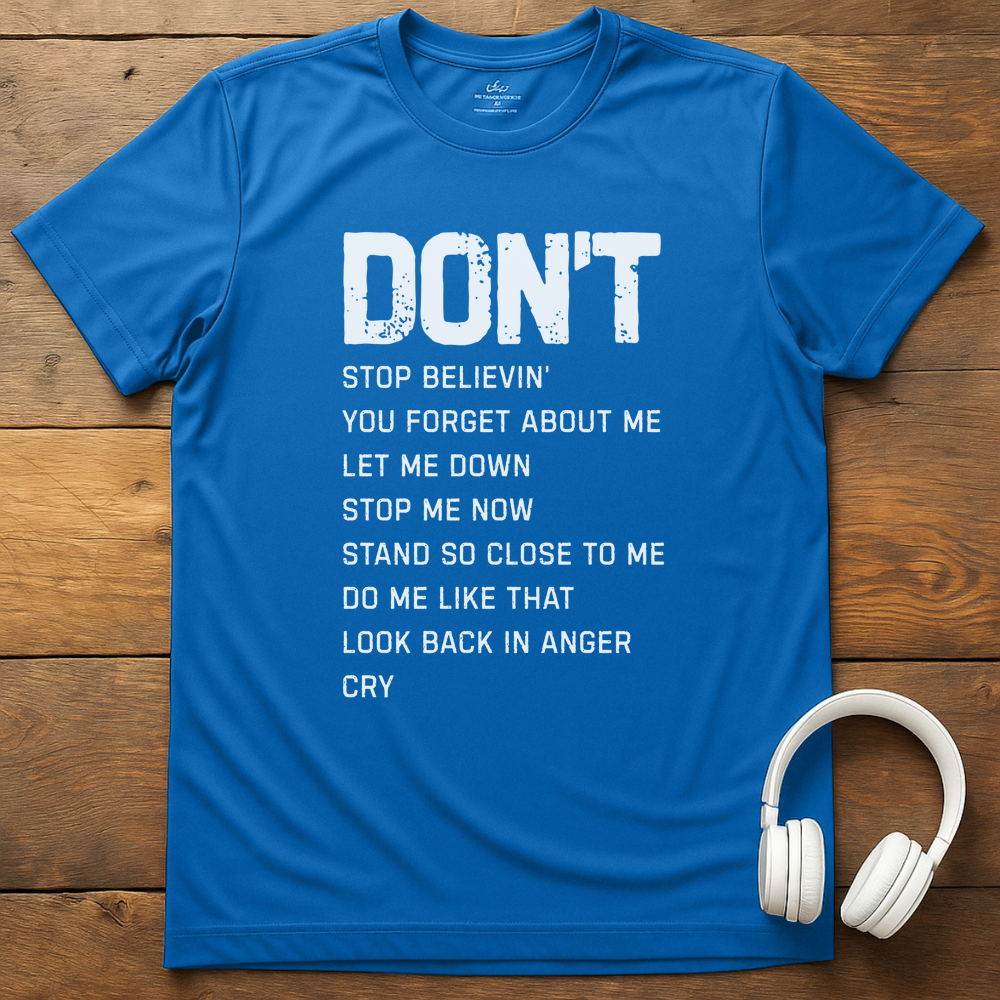 Dont T-Shirt - Royal