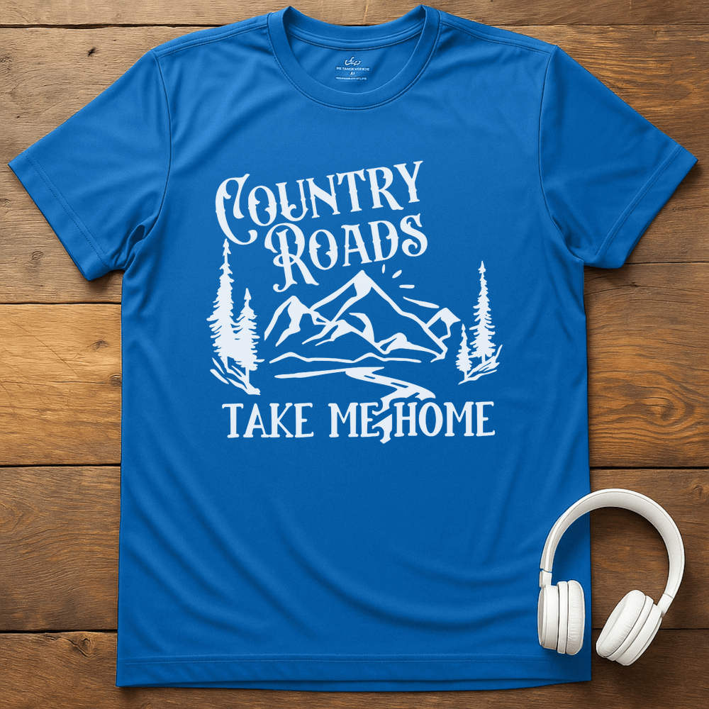 Country Roads T-Shirt - Royal