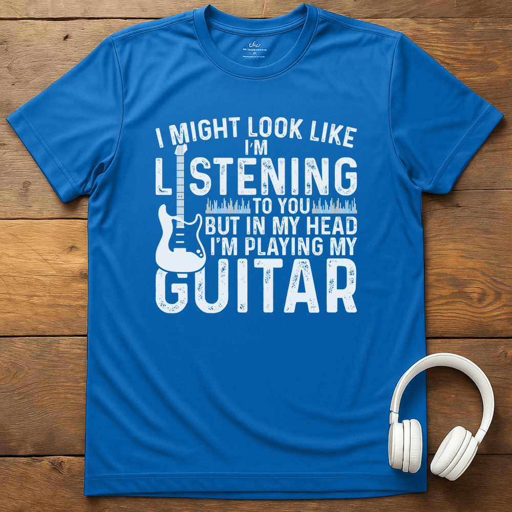 Not Listening T-Shirt - Royal