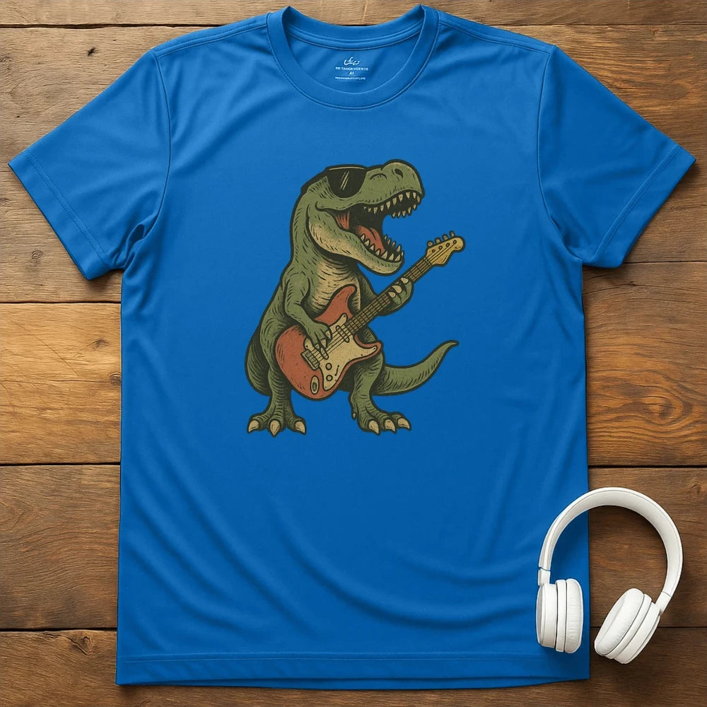 Dino Bass T-Shirt - Royal