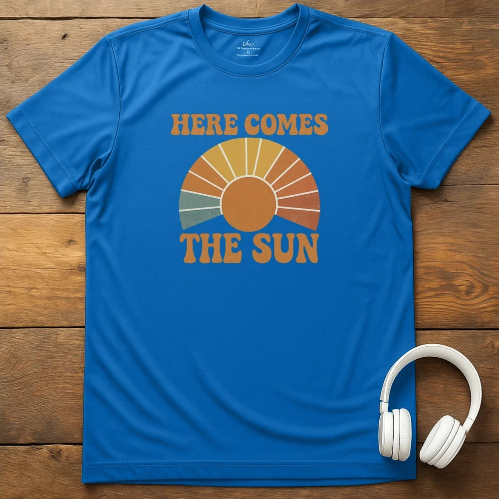 Here Comes The Sun T-Shirt - Royal