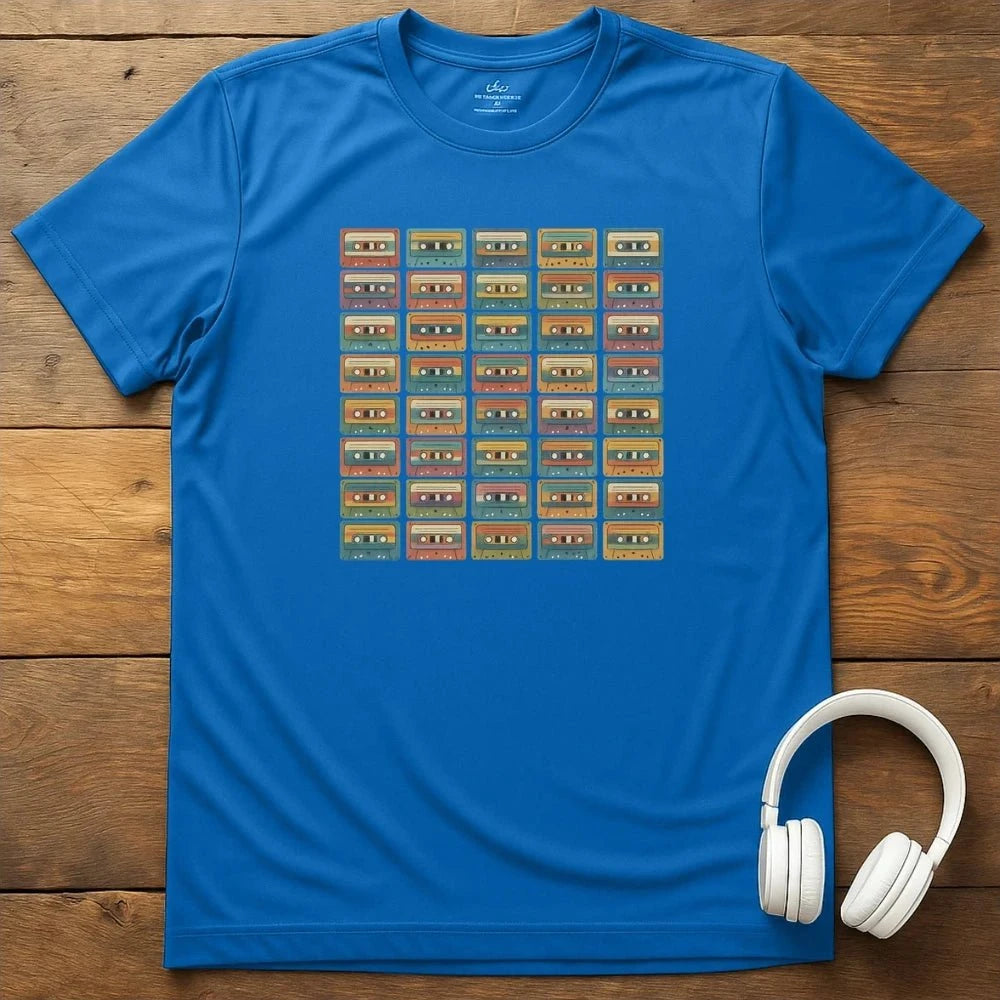My Cassettes T-Shirt - Royal