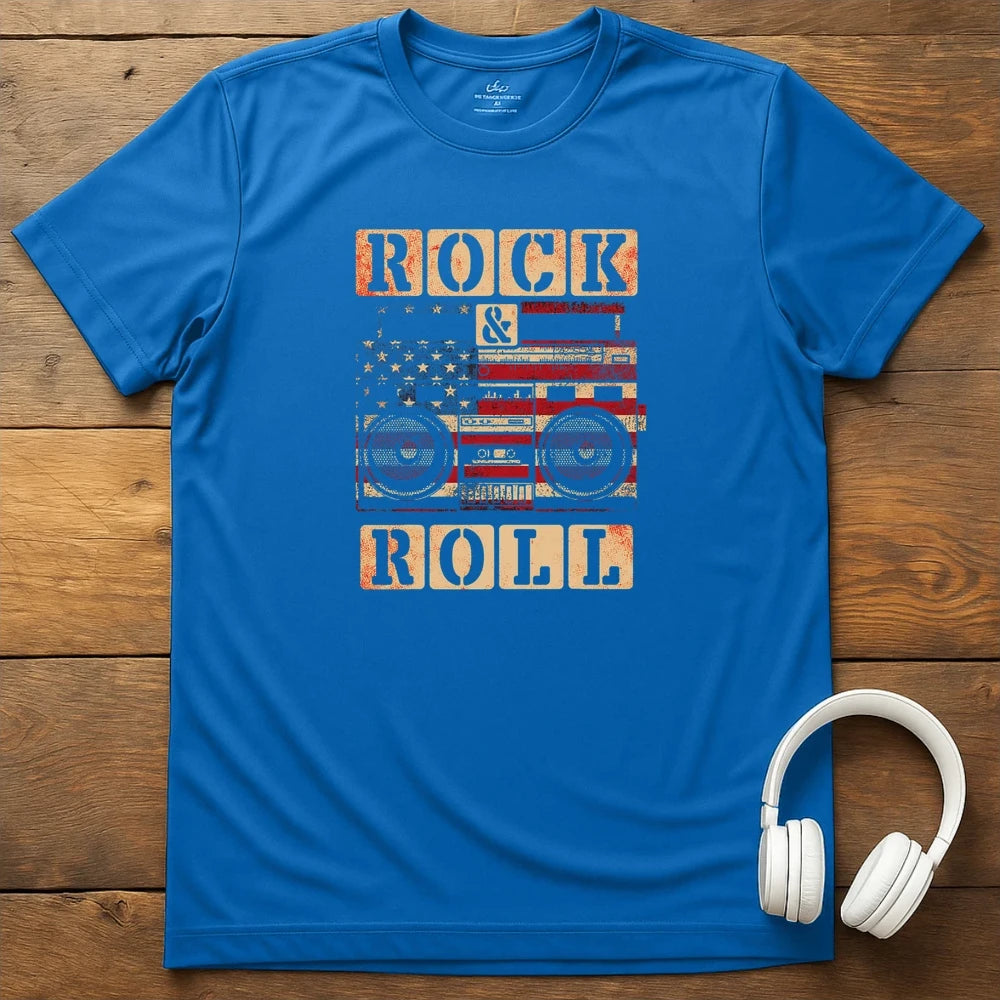 Rock Radio T-Shirt - Royal