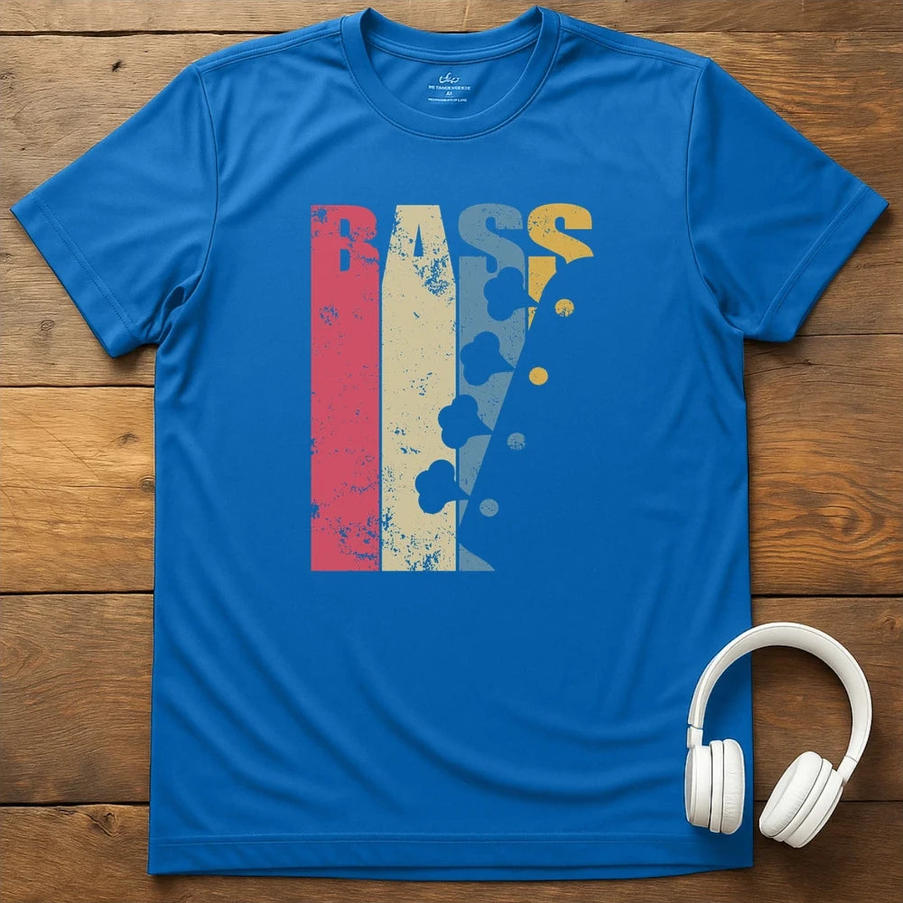 Vintage Bass T-Shirt - Royal