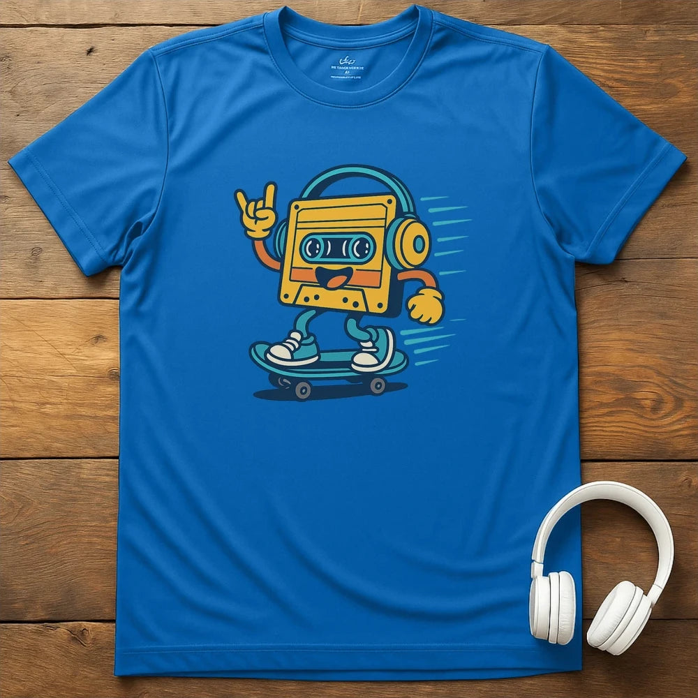 Skater Tape T-Shirt - Royal