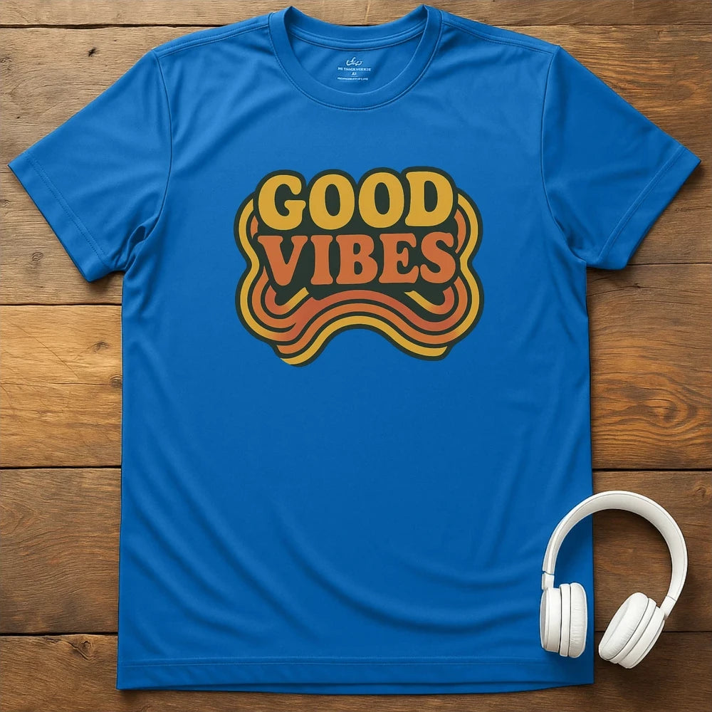 70s Vibes T-Shirt - Royal