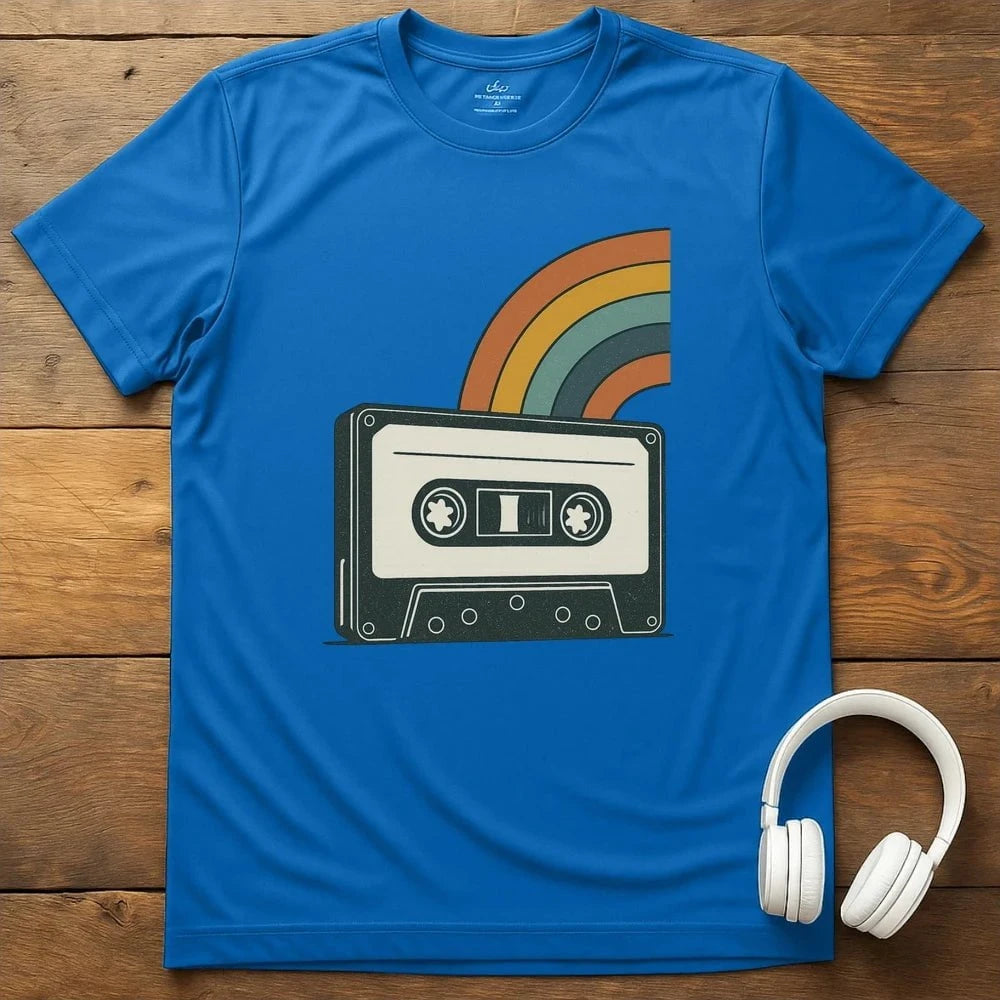Color Cassette T-Shirt - Royal