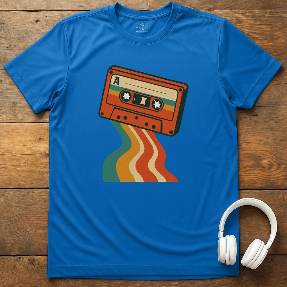 Cassette Colors T-Shirt - Royal