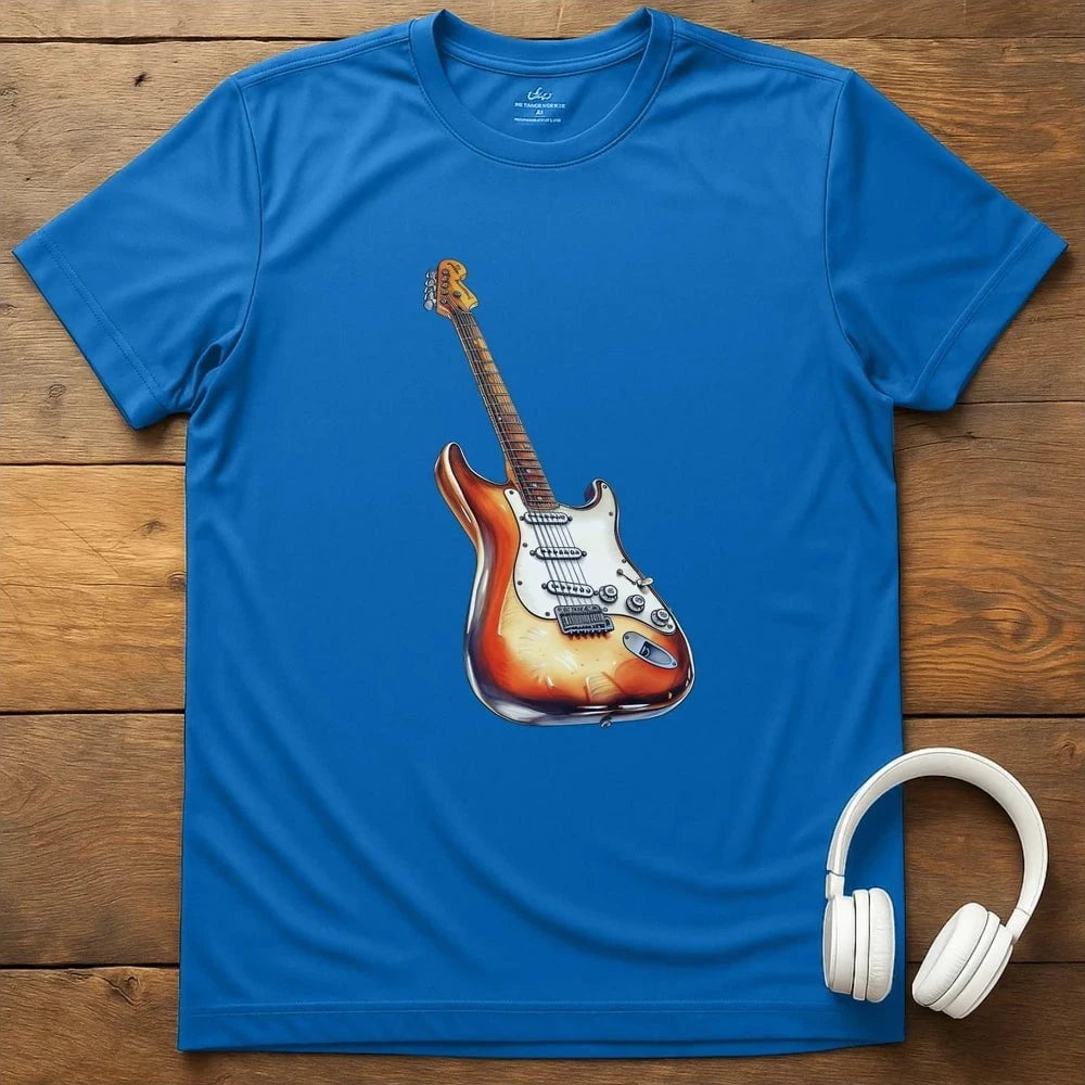Electric Guitar T-Shirt - Royal