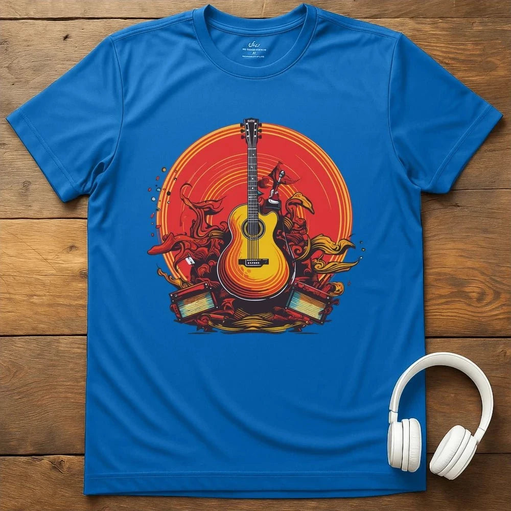 Guitar Groove T-Shirt - Royal