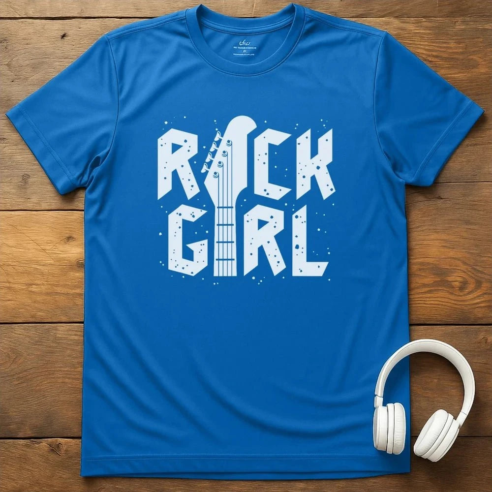 Rock Girl T-Shirt - Royal