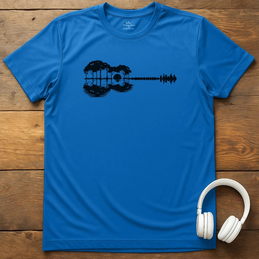 Forest Guitar T-Shirt - Royal