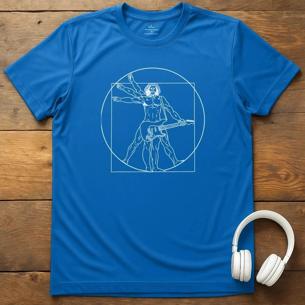 Vitruvian Rocker T-Shirt - Royal