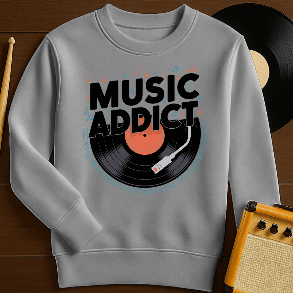 Addict Crewneck - Sport Grey