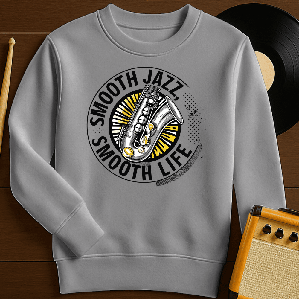 Smooth Life Crewneck - Sport Grey