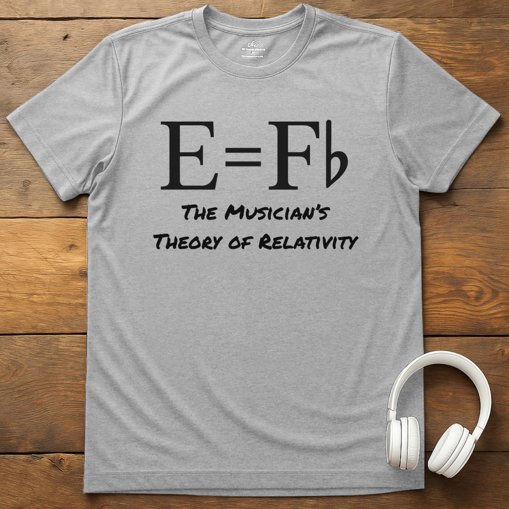 Musical Relativity T-Shirt - Sport Grey