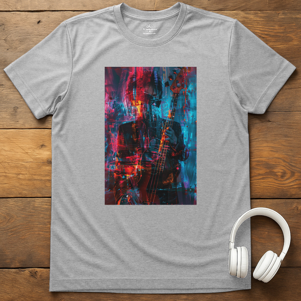 Vibrant Bassist T-Shirt - Sport Grey