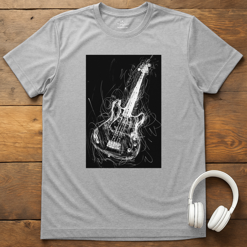 Tangled Bass T-Shirt - Sport Grey