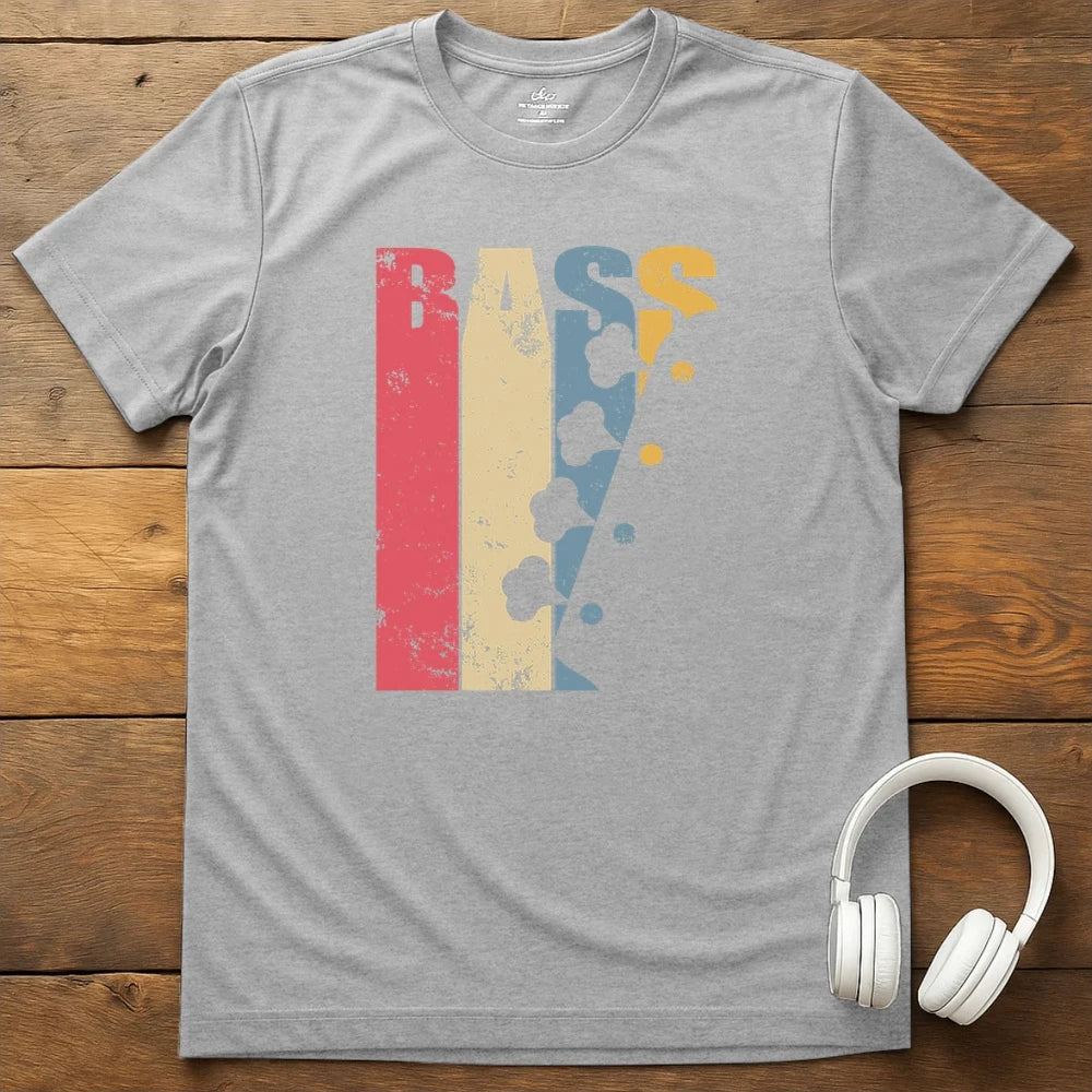 Vintage Bass T-Shirt - Sport Grey