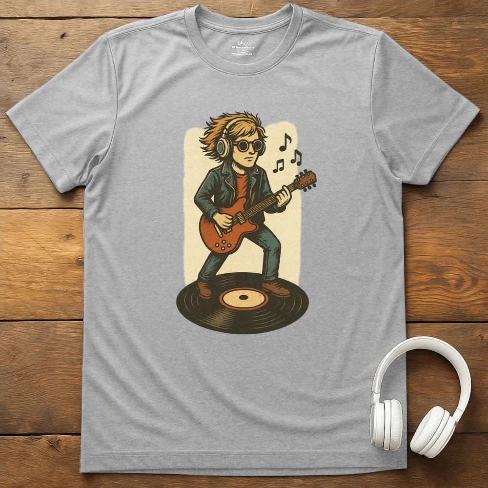 Ride The Music T-Shirt - Sport Grey