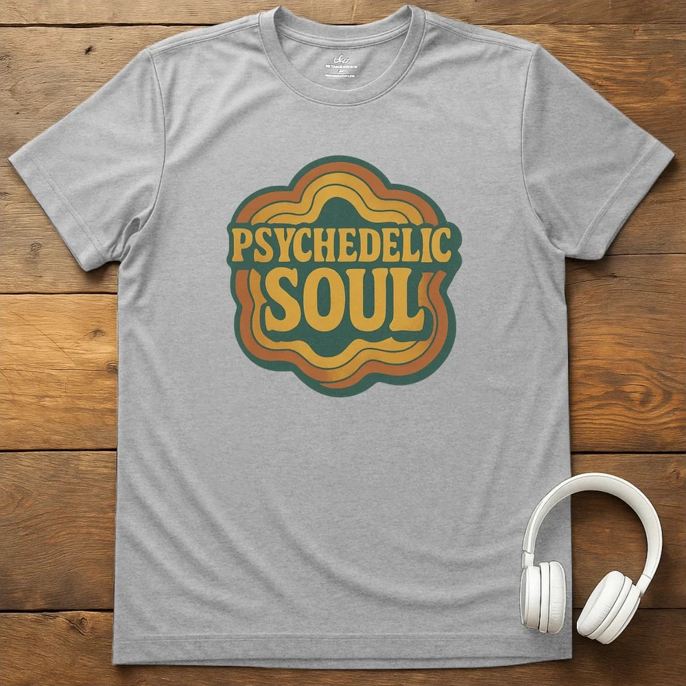 Psychedelic Soul T-Shirt - Sport Grey