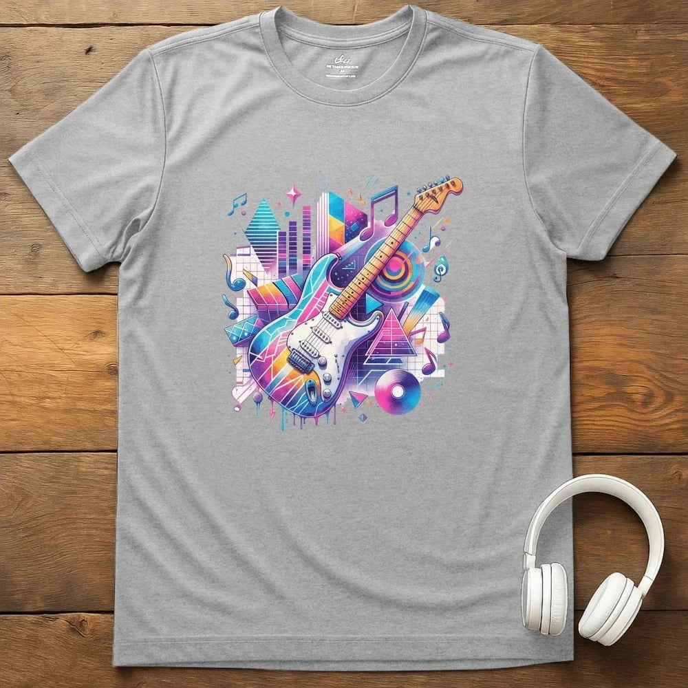 80s Rock T-Shirt - Sport Grey