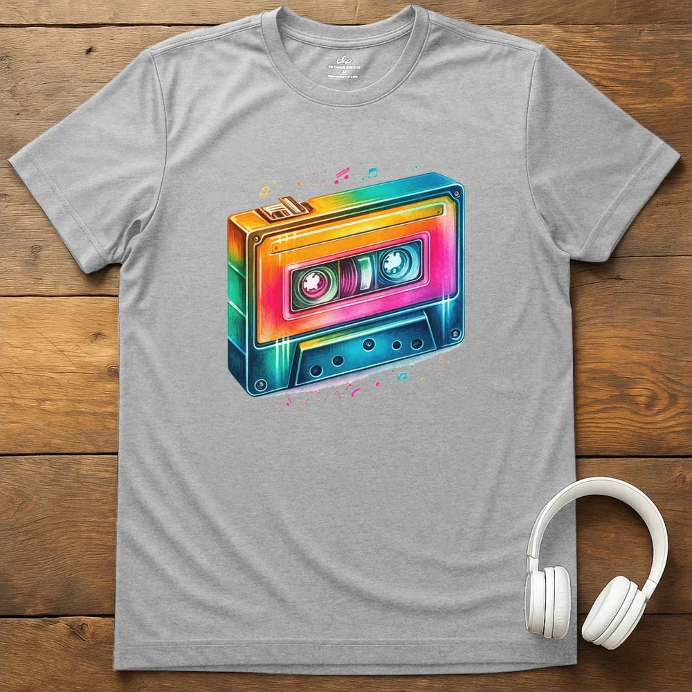 Mix Tape T-Shirt - Sport Grey