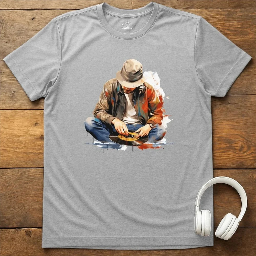 Ode To The DJ T-Shirt - Sport Grey