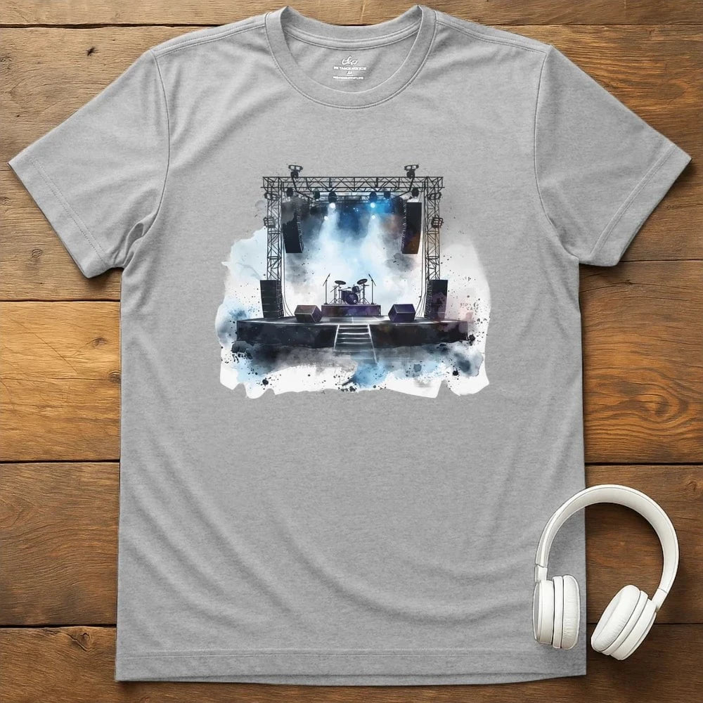 Sound Stage T-Shirt - Sport Grey