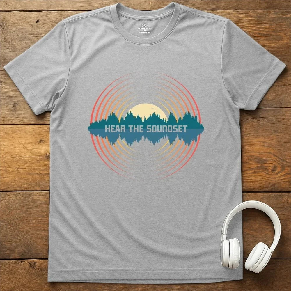 Hear The Soundset T-Shirt - Sport Grey