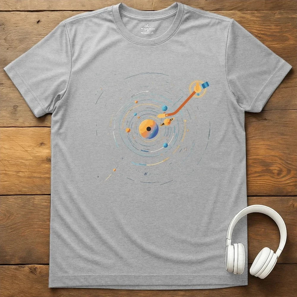 Solar Record T-Shirt - Sport Grey