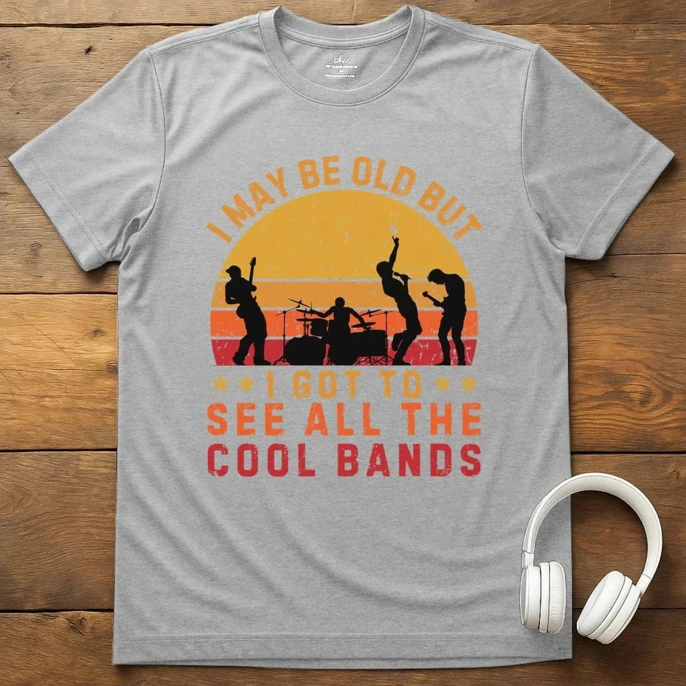 Cool Bands T-Shirt - Sport Grey