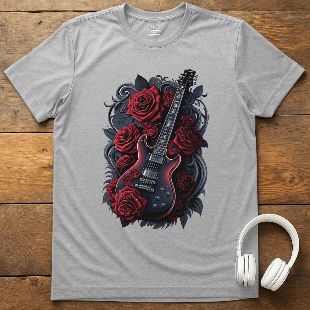 Dark Rose Gutar T-Shirt - Sport Grey