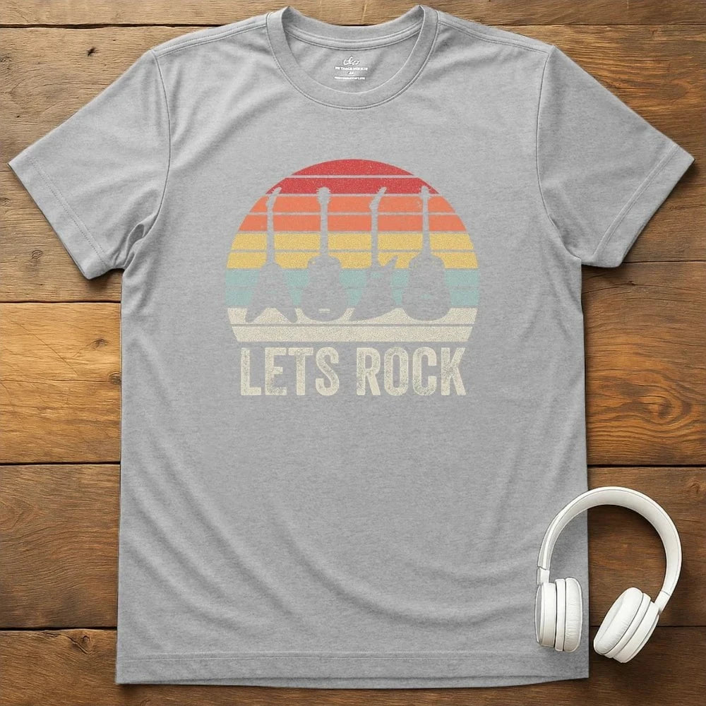 Lets Rock T-Shirt - Sport Grey