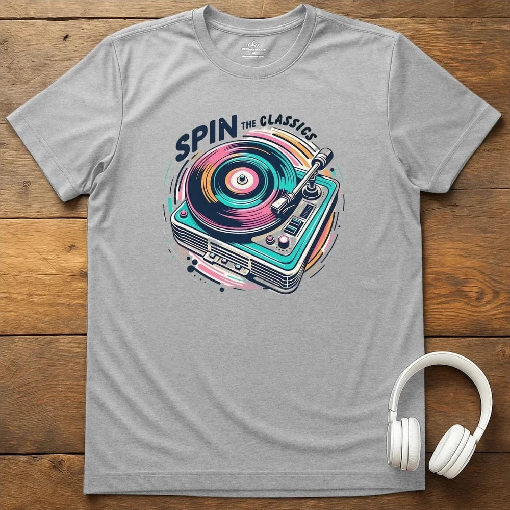 Spin The Classics T-Shirt - Sport Grey
