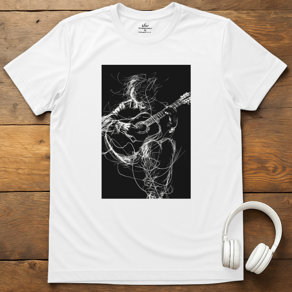Tangled Acoustic T-Shirt - White
