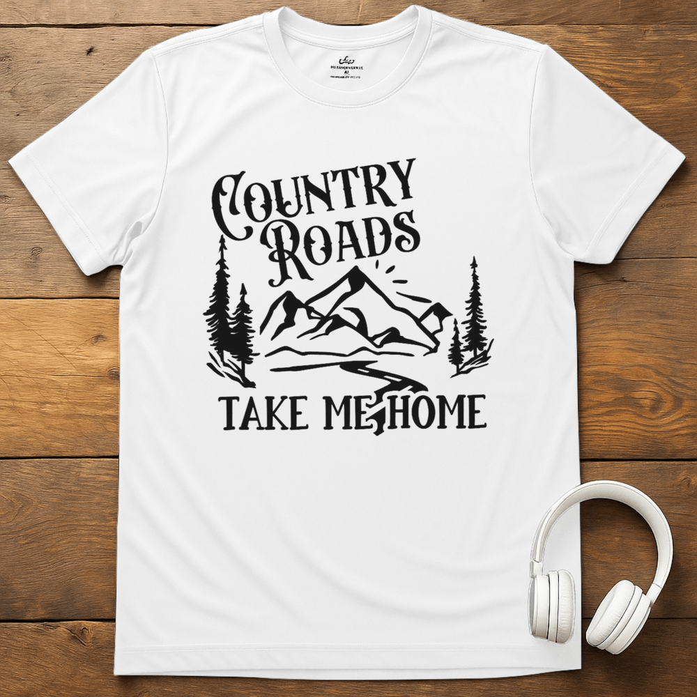 Country Roads T-Shirt - White