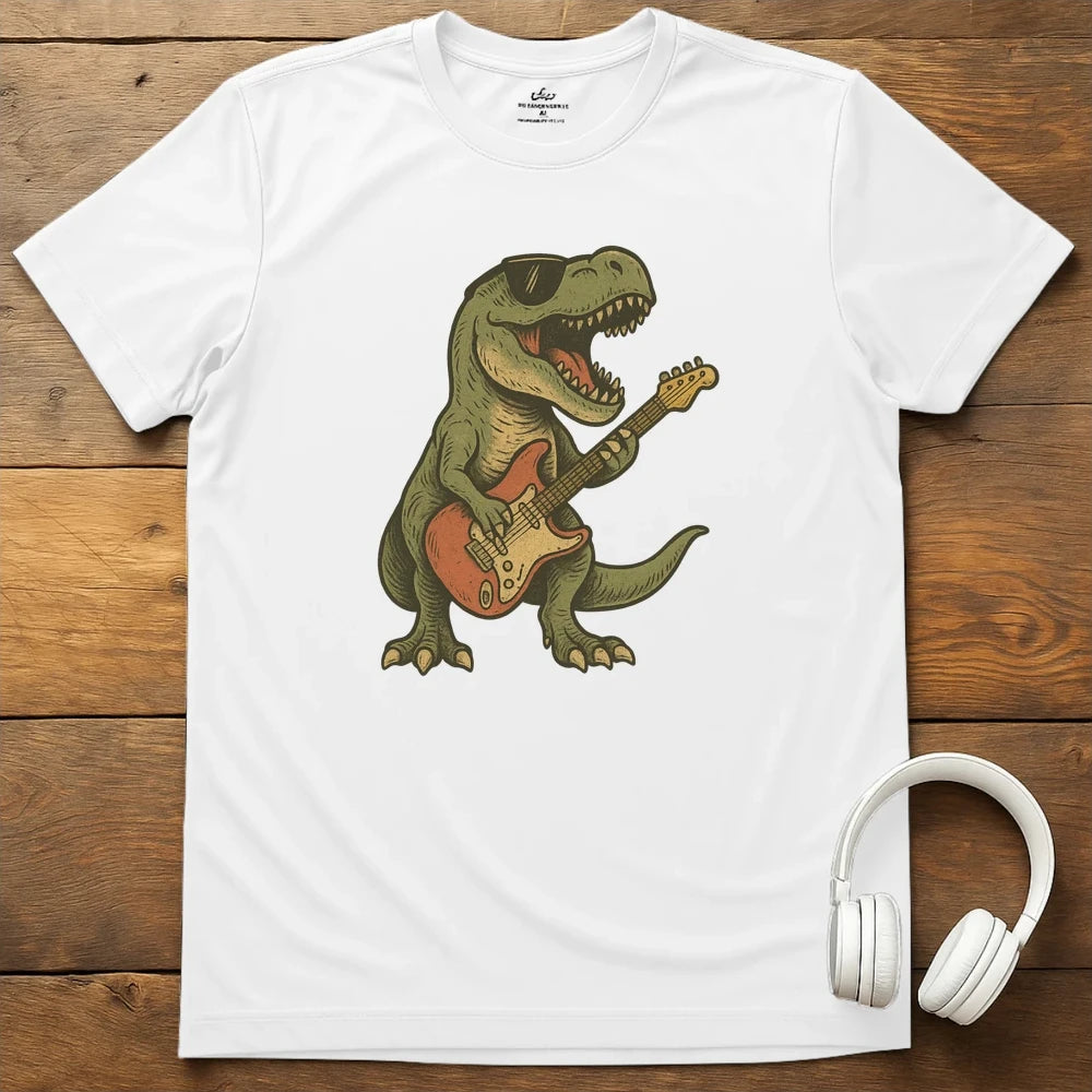 Dino Bass T-Shirt - White