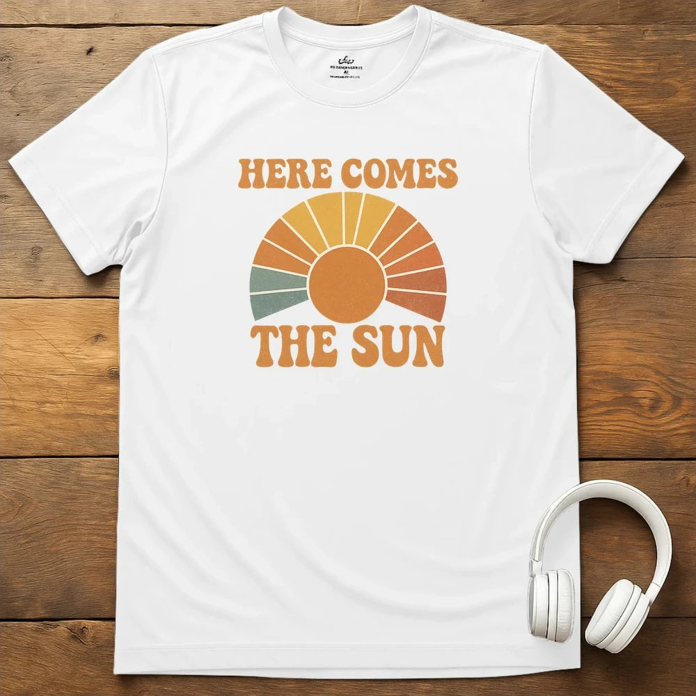 Here Comes The Sun T-Shirt - White
