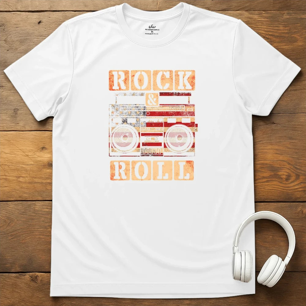Rock Radio T-Shirt - White