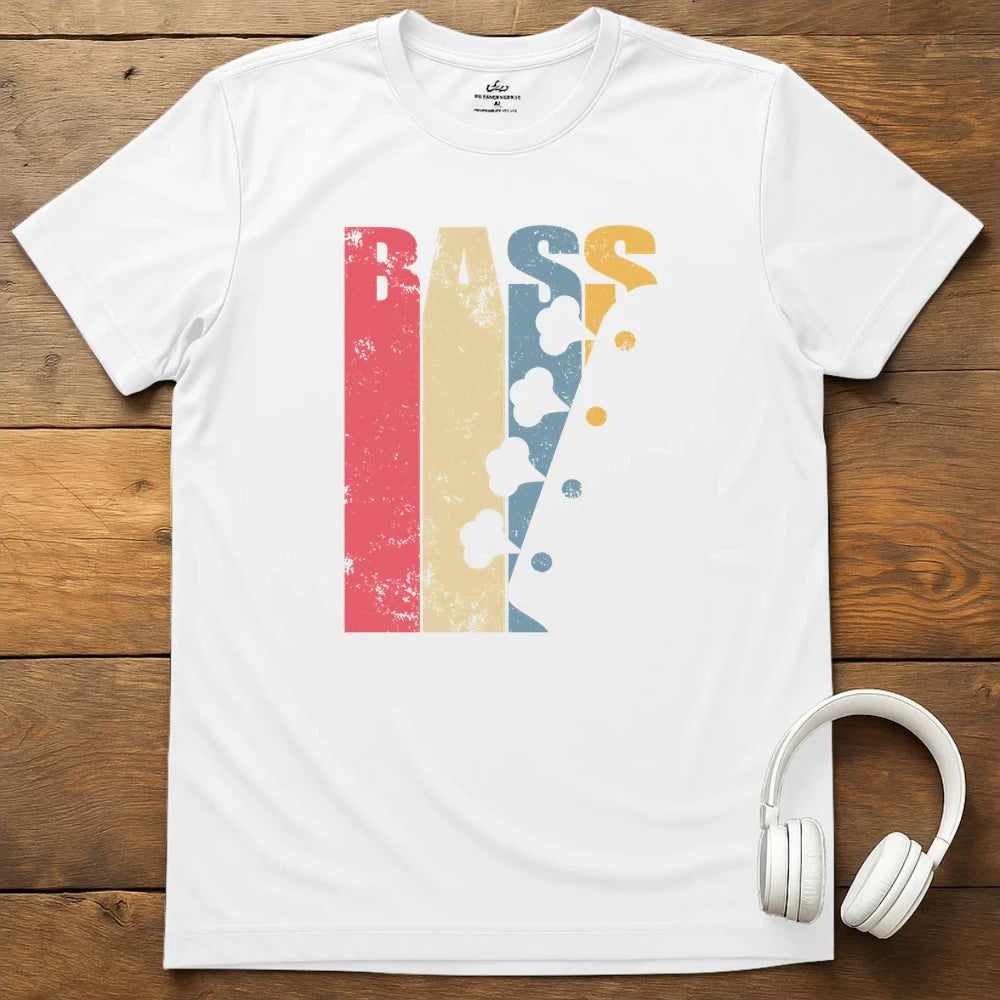 Vintage Bass T-Shirt - White