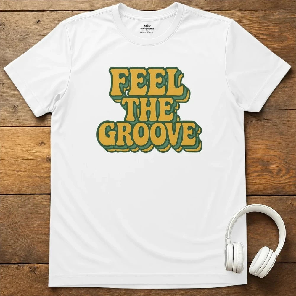 Feel The Groove T-Shirt - White