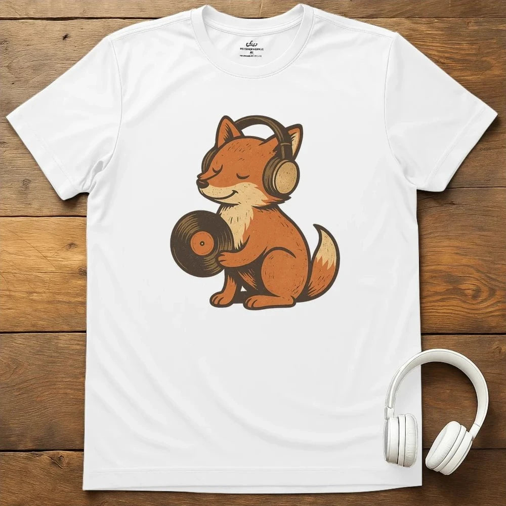 Foxy Sounds T-Shirt - White