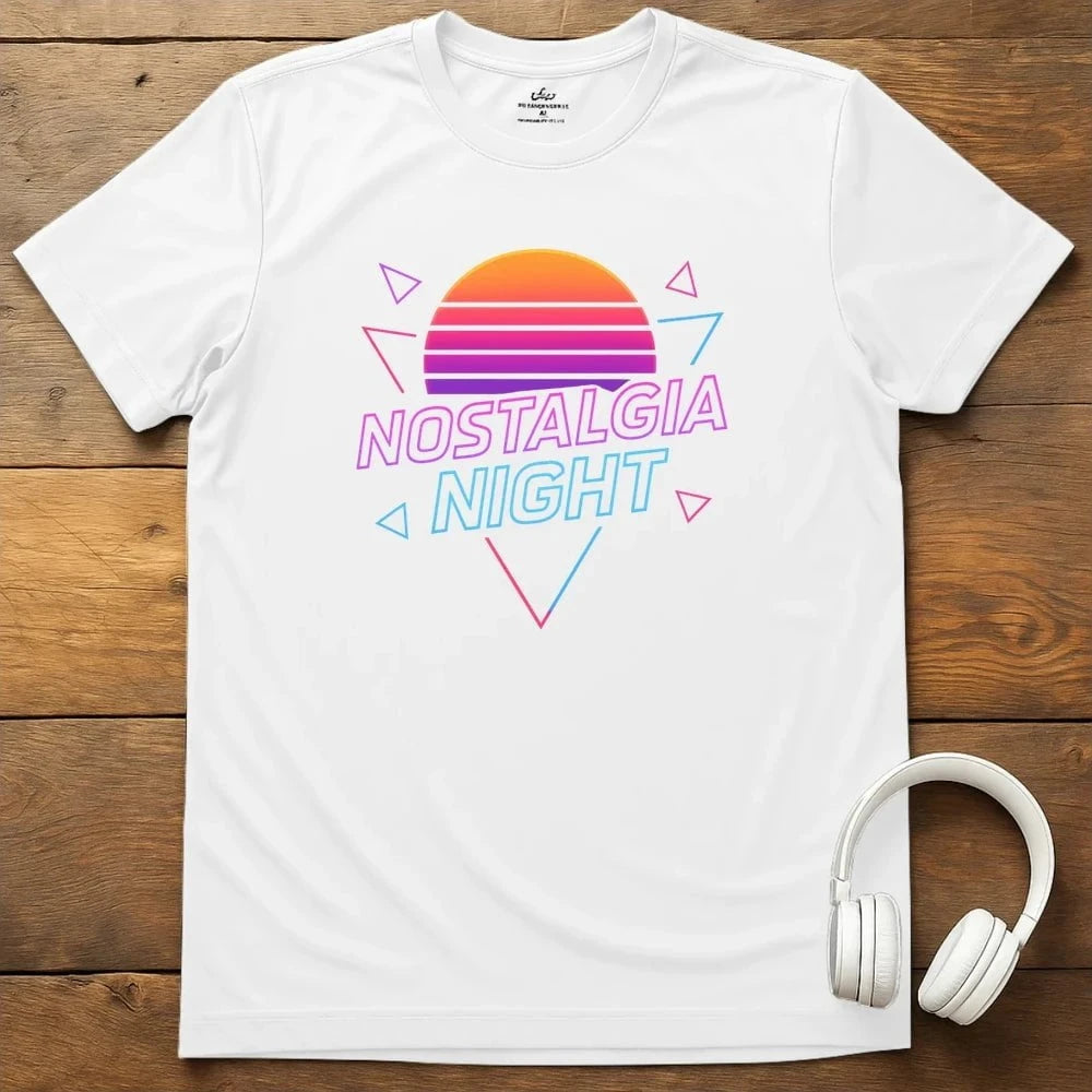 Nostalgia Night T-Shirt - White