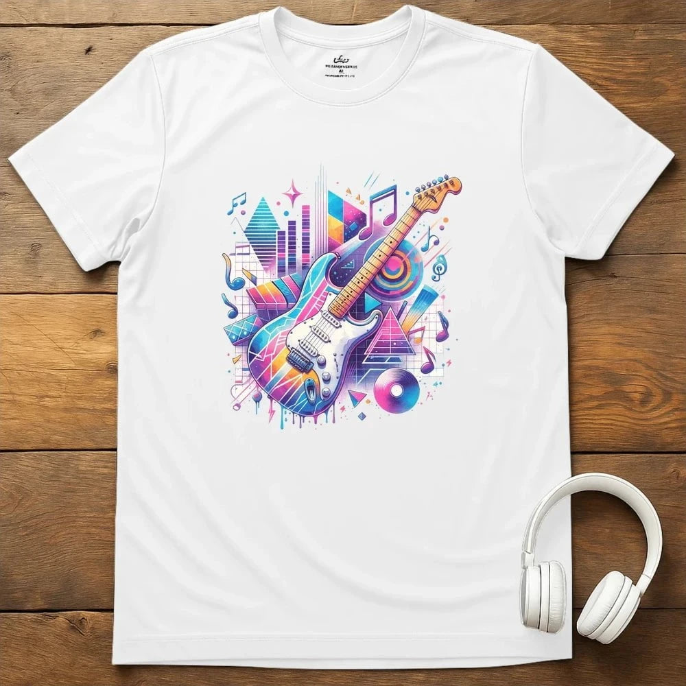 80s Rock T-Shirt - White