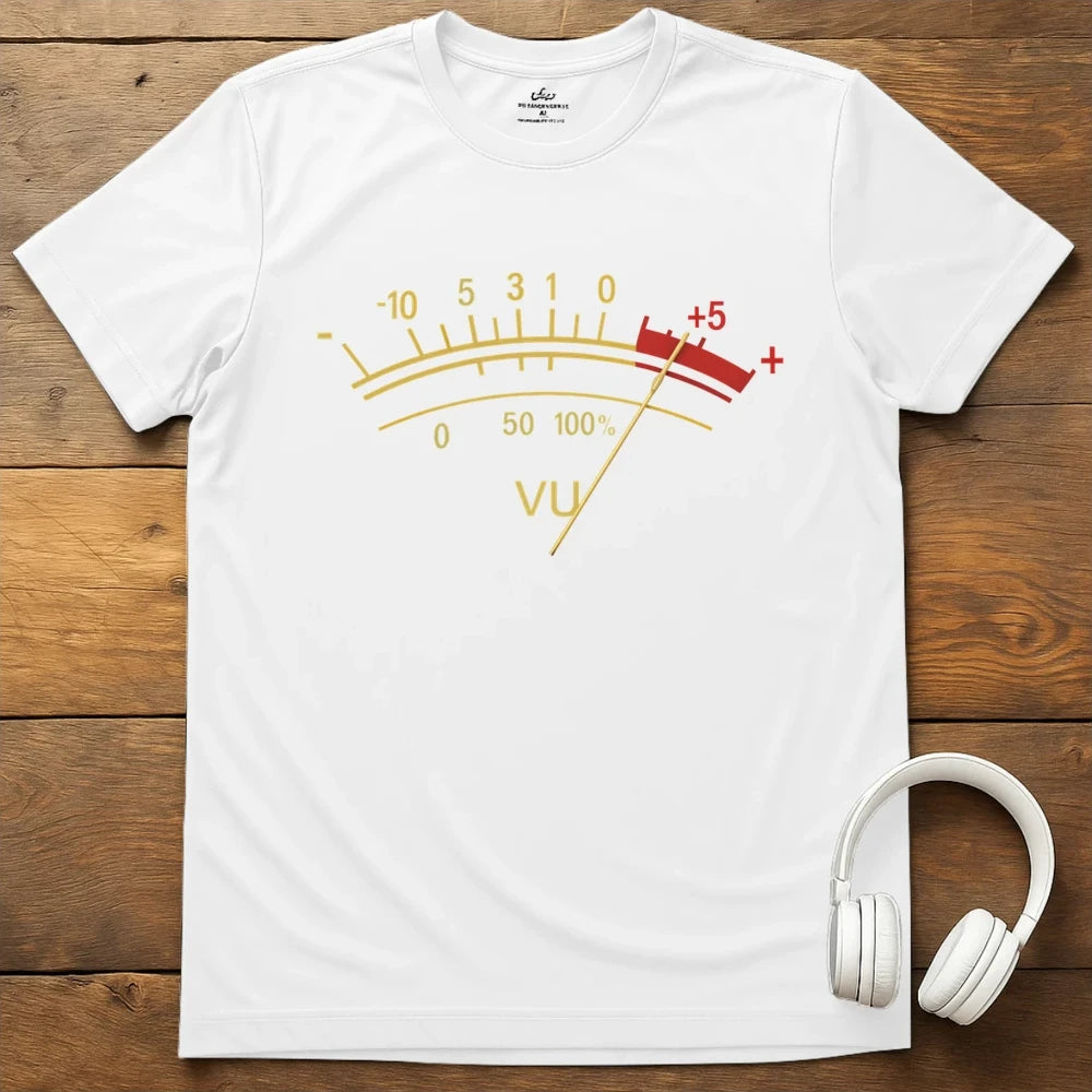 VU Meter T-Shirt - White