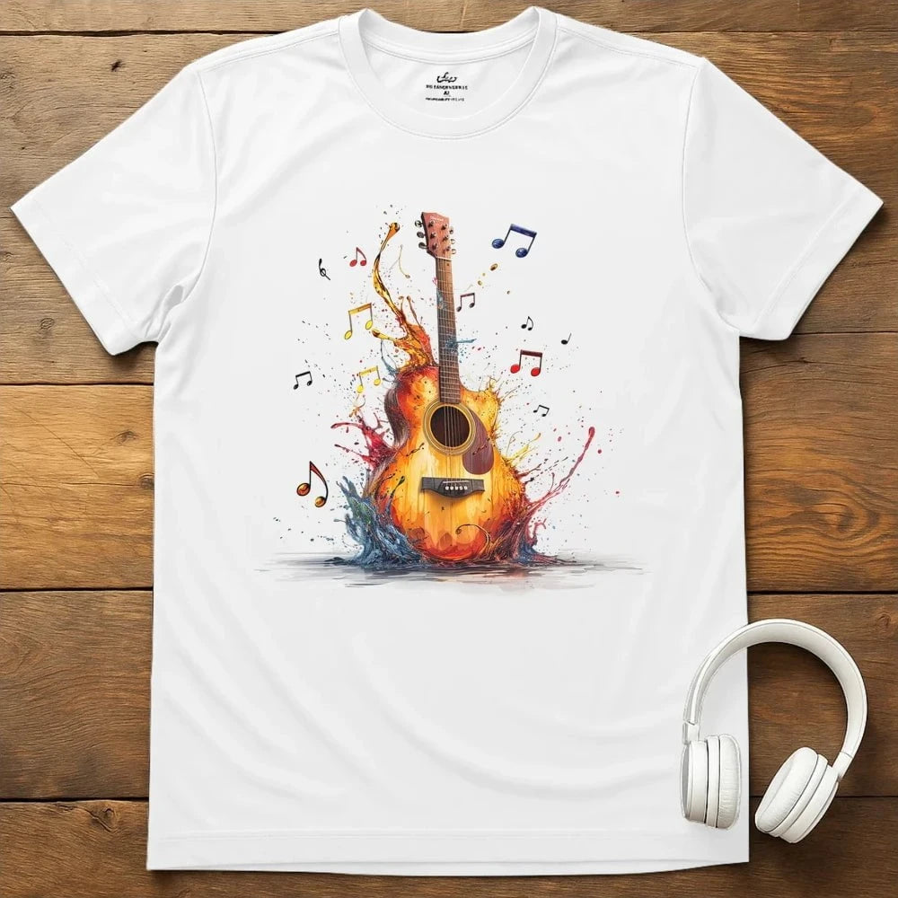 Sound Splash T-Shirt - White