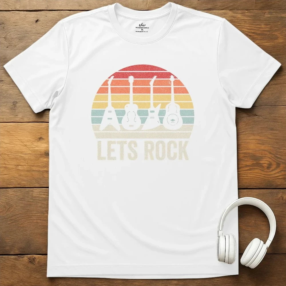 Lets Rock T-Shirt - White